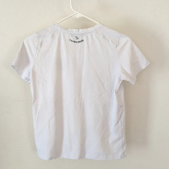 Maje Embellished Capricorn cotton T-shirt top - Picture 6 of 7